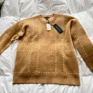 Saks Fifth Avenue Tan Cashmere Sweater